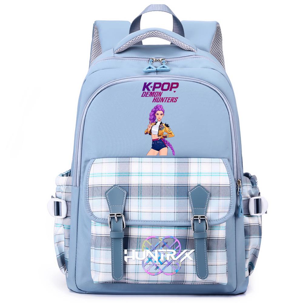 Anime Cartoon K-Pop Printed Large Capacity Backpack for Teenger Student Girl Boy Schoolbag Bookbag Women Waterproof Travel Bag Kid Gift Mochila