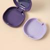 1Pcs Magnetic Cover Fake Teeth Denture Storage Case With Mirror Retainer Box Mouth Guard Aligner Braces Container Organizer