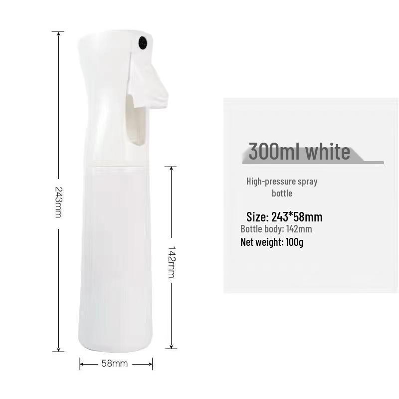 Ultra-Fine Mist High-Pressure Spray Bottle for Alcohol Disinfection & Makeup Hydration
