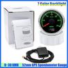 2"52MM GPS Speedometer Gauge+Antenna 30/60/80/120/200KM/h Gasoline Diesel Boat Car Truck Speed Meter 7 Color Backlight DC12V24V