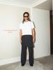 GOZER Cotton Cropped T-Shirt_White