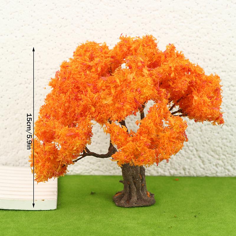 12/15cm Hohe Qualität Drahtmodellbaum Mikro-Landschaft Landschaftsgestaltung Dekoration Sandtisch Park Szenerie DIY Material