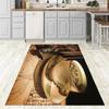 Epeddler Home Modern Coffee Cup Digital Printing Non-Slip Dot Base New Generation Living Room, Kitchen, Hallway Carpet and Runner