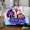 Dc Character Joker Harley Quinn Blanket Ultra-Soft Suitable for Picnics Office Chair Bedding Four Seasons Multipurpose Modern