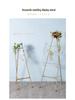 Luxury Nordic Wedding Welcome Photo Display Stand - Metal Easel Frame, Floor Standing.