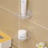 Efficient Wall-Mounted Bracket Acrylic Soap Support for Security Monitorings