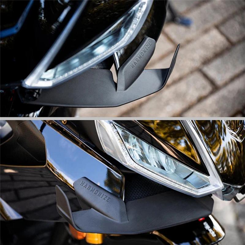Motorcycle Winglet Aerodynamic Wing Kit Side Wind Spoiler Side Wind Spoiler For RS660