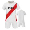 Kit de Uniforme de Futebol Camisa de Futebol Peru Uniforme da Equipe Juvenil Roupa Esportiva Atlética