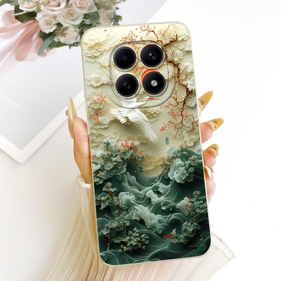 Per Custodia Xiaomi Redmi Note 15 Pro Plus Cover Dipinta Elegante Custodia Morbida in TPU Per Redmi Note 15 Note15 Pro + 5G Fundas Bumper