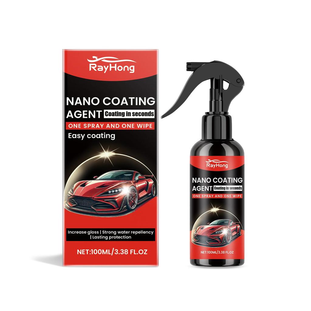 RAYHONG Spray Coating for Cars Hydrophobic Sealant for Long-Lasting Protection & Car Paint Care Easy-to-Use Ceramic Reload Spray