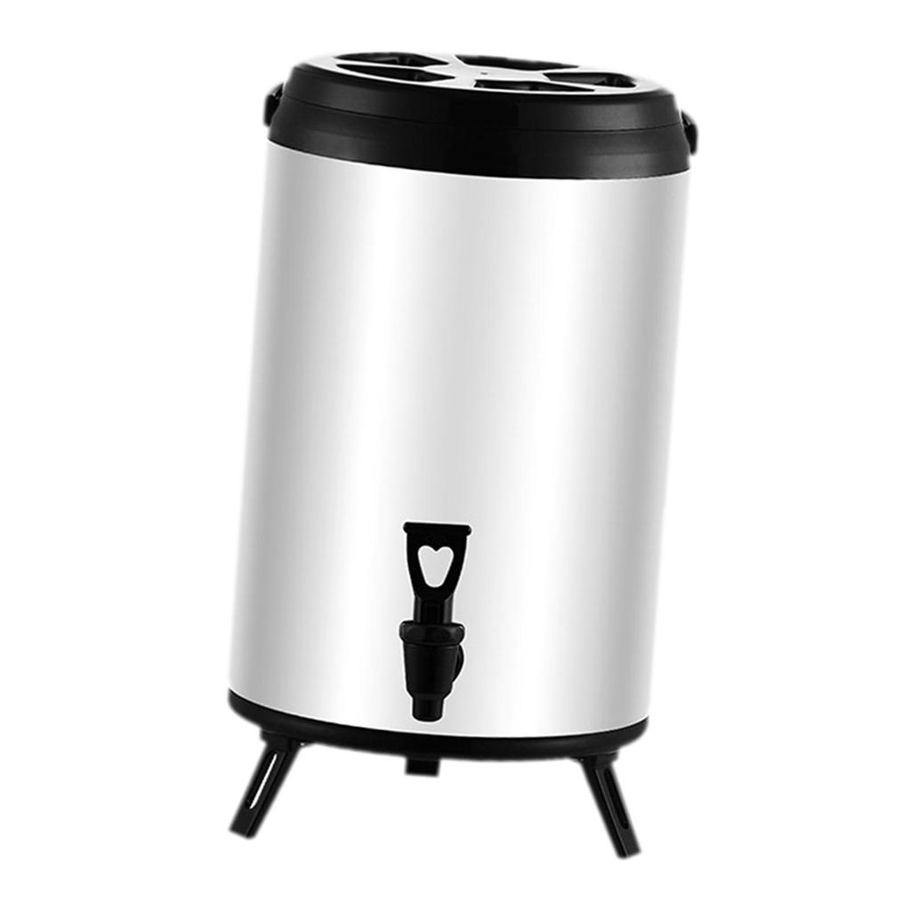 Beverage Dispenser for And Cold Drinks, Portable Milk Pail Tea Soup