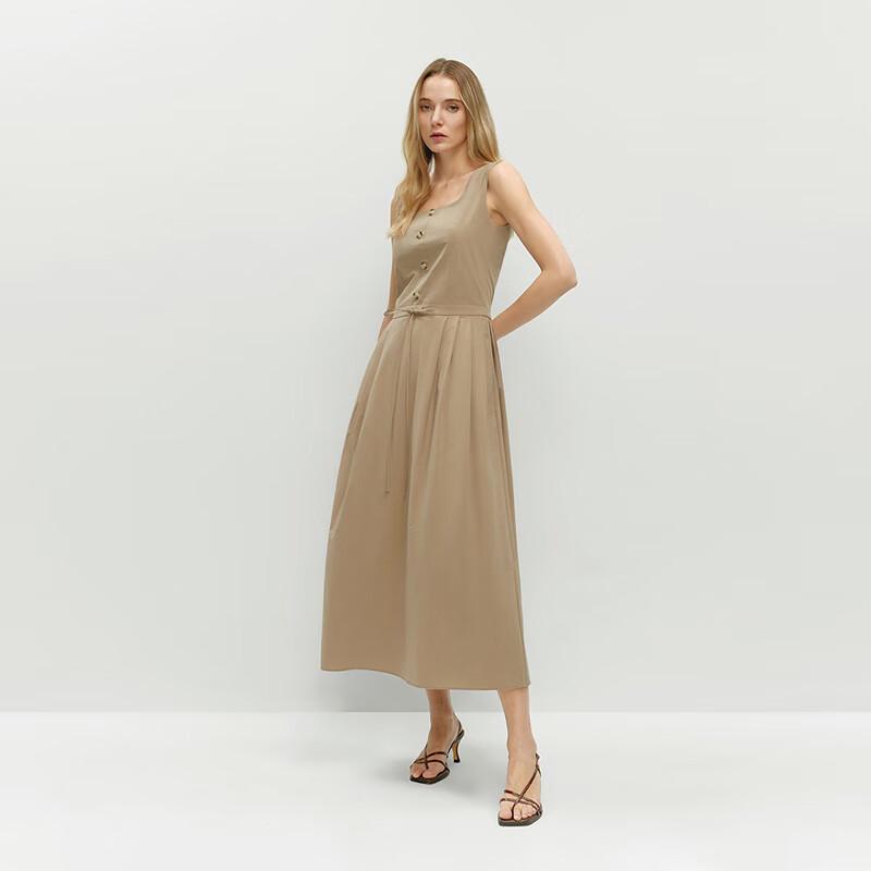 

OVV SOLOTEX Women s Square Neck Sleeveless Dress XXL