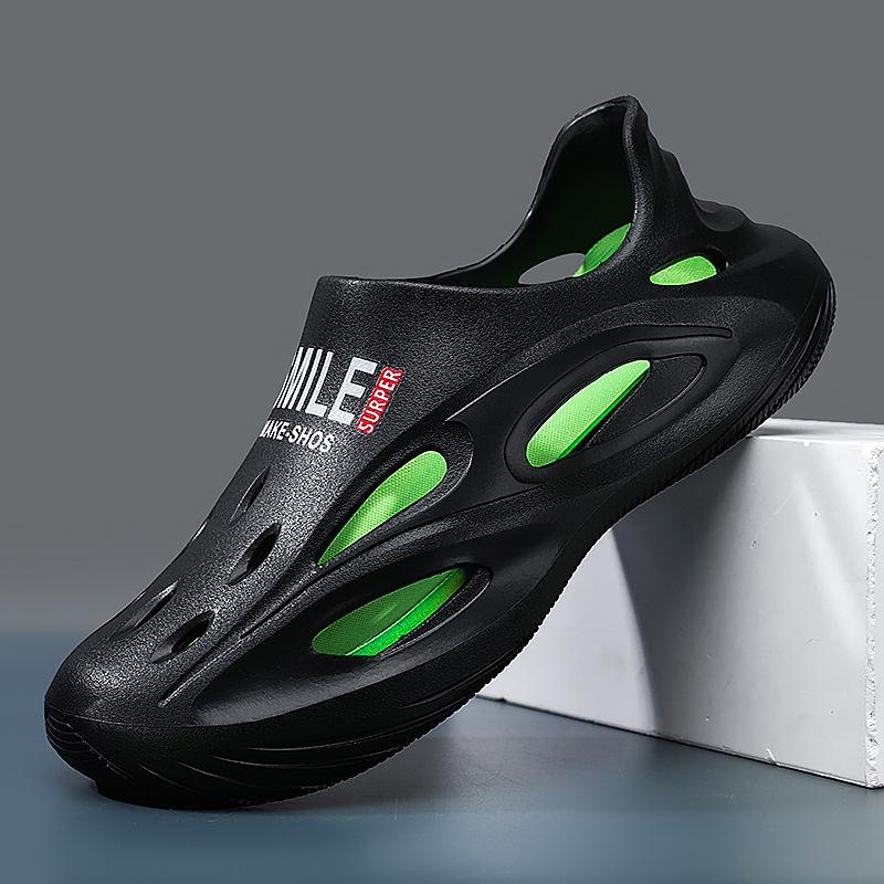 Men s Summer Soft Sole Breathable Non-slip Outdoor Slippers 40