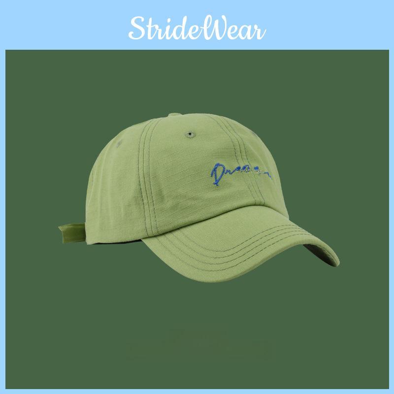 Cotton Casual Baseball Cap With Trendy Embroidery For Sports Beach And Streetwear