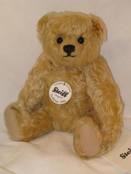 Steiff Teddy Bear Replica 1905 "Classic Blonde" 22cm