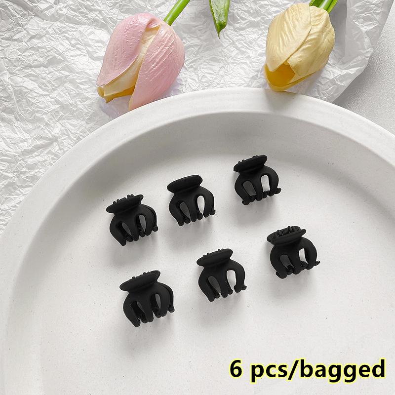 Kawaii Korean Mini Claw Hair Clip Set Hairpins Women Girls Baby Small Hair Crab Hoop Clipper Office Accessories Holder Headdress