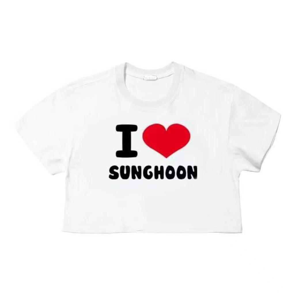 Enhypen UNTOLD T-Shirt Kpop Mode Sommer T-Shirt