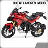 1/12 Ducati MTS Enduro Motorcycle Model Diecast Toy Vehicles Collection Autobike Shork-Absorber Off Road Autocycle Toys Car Gift