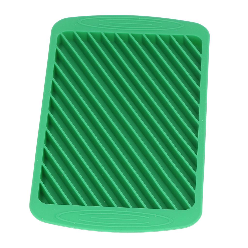 Eiswürfelform 20 Fächer Silikon Köperstreifen Eiswürfelform DIY Eisbox Haushaltsküchenbedarf Grün