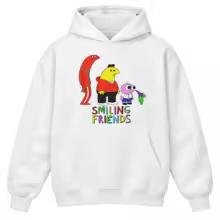 Smiling Friends Glep Květiny Cool Podzim Zima Pánská Mikina Dámská Mikina Pulovr Top Dětská Bavlna dětská Bavlněná Mikina