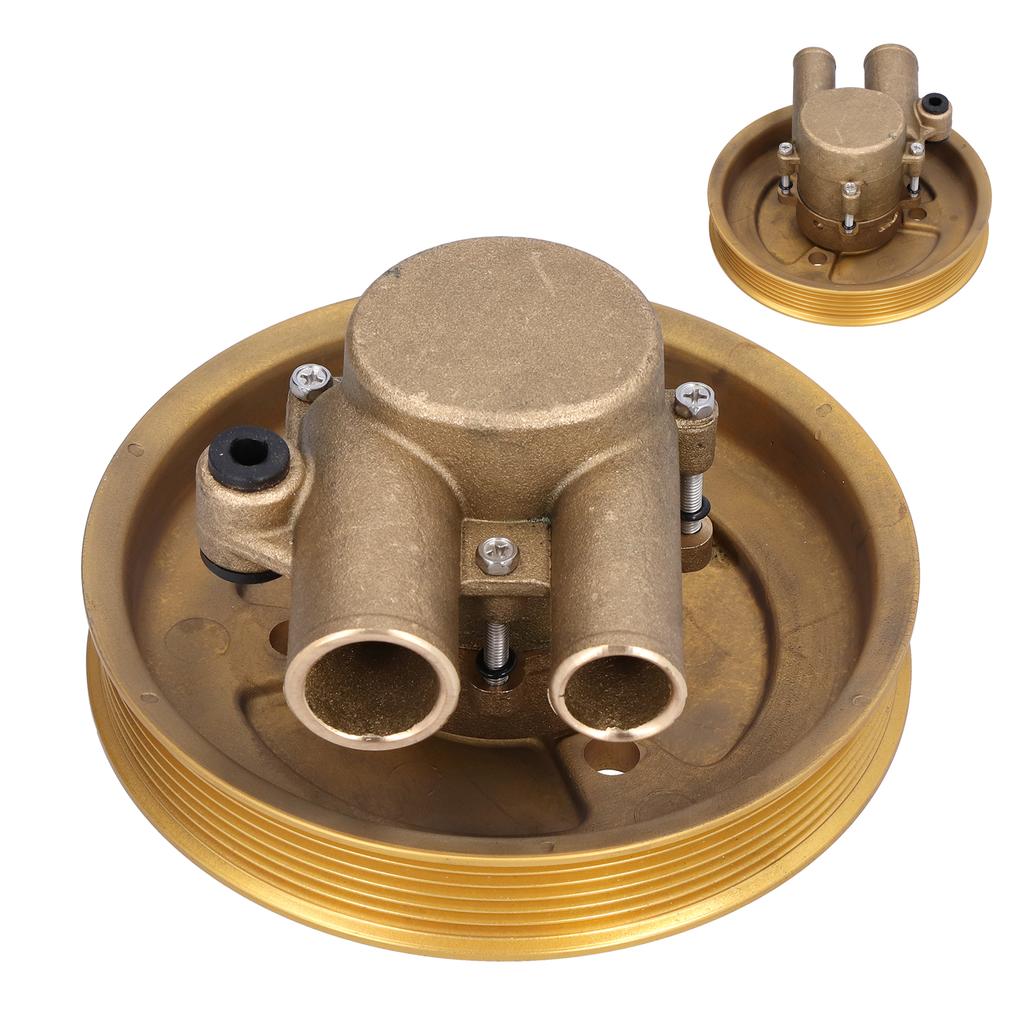 Pompa Wody Surowej 21212799 Mosiężny Osprzęt Morski Pasuje do Silników 4.3L, 5.0L, 5.7 V8 V6 GXI