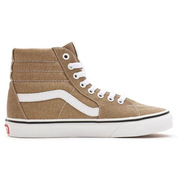 Vans Sk8 Slip Resistant Durable Breathable High Top Skate Shoes Unisex Sneakers Brown VN0A32QG9EN