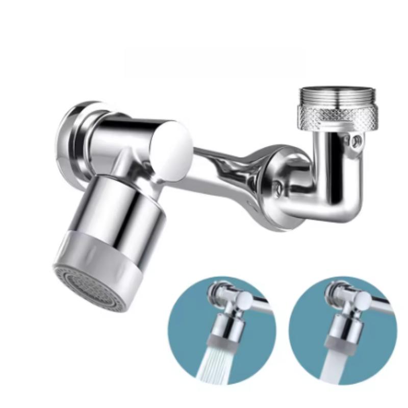 Metal 1080° Universal Rotation Faucet Sprayer Head 22/24mm Adaptor Washbasin Faucet Extender Aerator Bubbler Nozzle Kitchen Tap