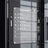 Clear Fridge Magnet Sticker Acrylic Fridge Menu Practical Magnetic Calendar Board Home