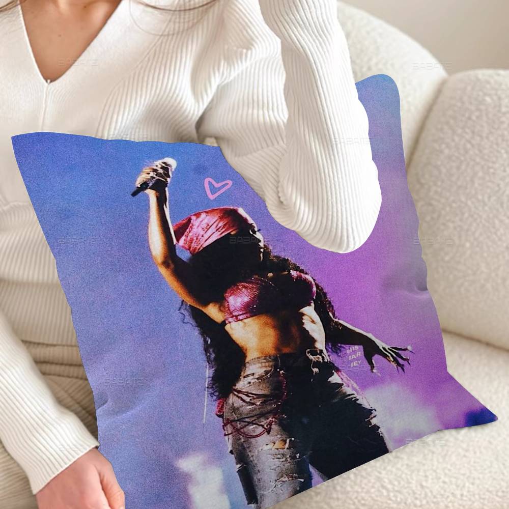 Singer Nicki Minaj Cushion Cover Pillowcase Upholstery Sofa Throw Pillow Home Decor Pillowcas