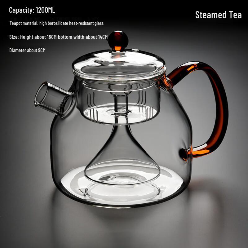 Чайник и кувшин для холодной воды из боросиликатного стекла 1,2 л