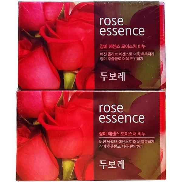 

[OFK3M374] Dubore Rose Essence Moisture Soap 4 Pack (12115786)