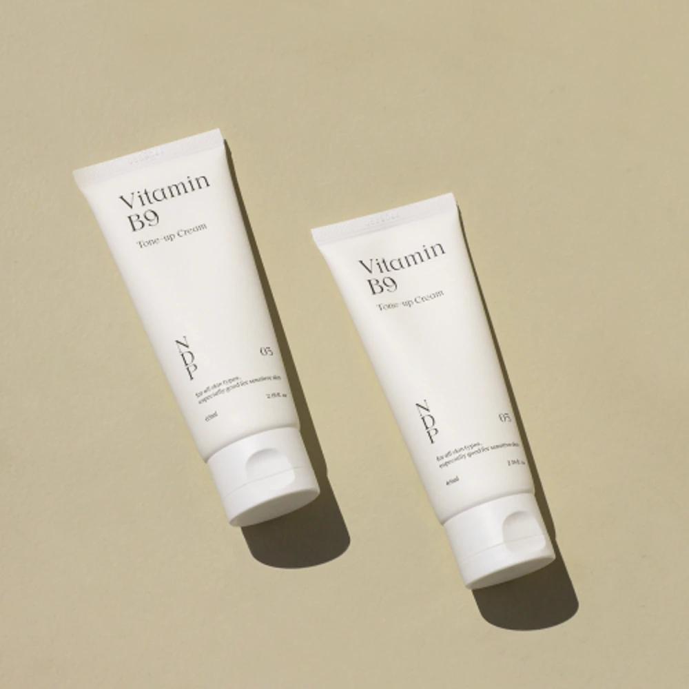 Vitamin B9 Tone-Up Whitening Cream 2-Piece Set