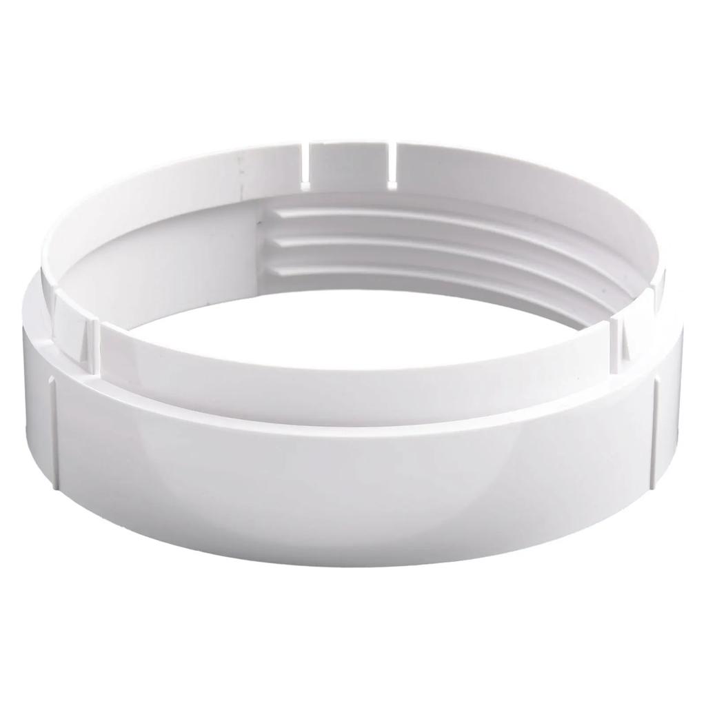 Mobile Air Conditioning Exhaust Duct Connector Circular Sealing Baffle For Panels Supporting Bidirectional Swivel Rotation
