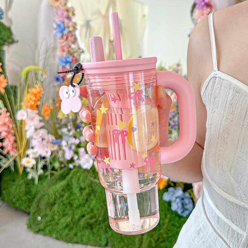 Zhiyue Jumbo Portable Straw Water Bottle