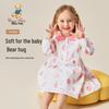 Classic Teddy Girls' Cotton Floral Princess Dress