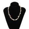 Boho Love Heart Choker Geometric Clavicle Chain Vintage Bead Necklace  Photography Props