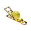 Ratchet Straps, 38.1 mm x 3 m, Heavy Duty Tie Down Straps with Double J Hook, 3000 kg Break Strength, Carry Bag, Tie Down Ratcheting for Moving,