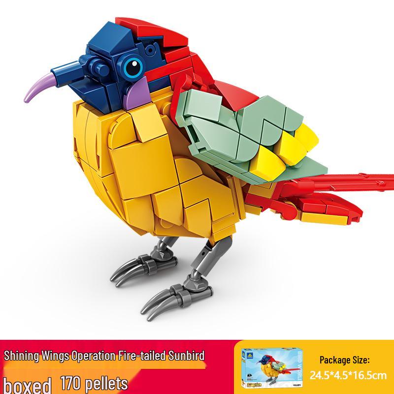 

Кай Чжи Совместимая Лего Игрушка Насекомое: Mantis Конструктор для детей, Развивающий пазл с животными в подарок