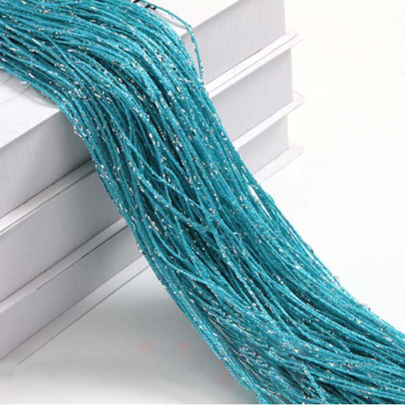 1x2m String Curtain Shiny Tassel Line Curtains Window Door Divider Drape for Home Living Room Cafe interior Decorations Valance