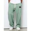 Men Loose Straight Wide Leg Casual Sports Long Sweatpants