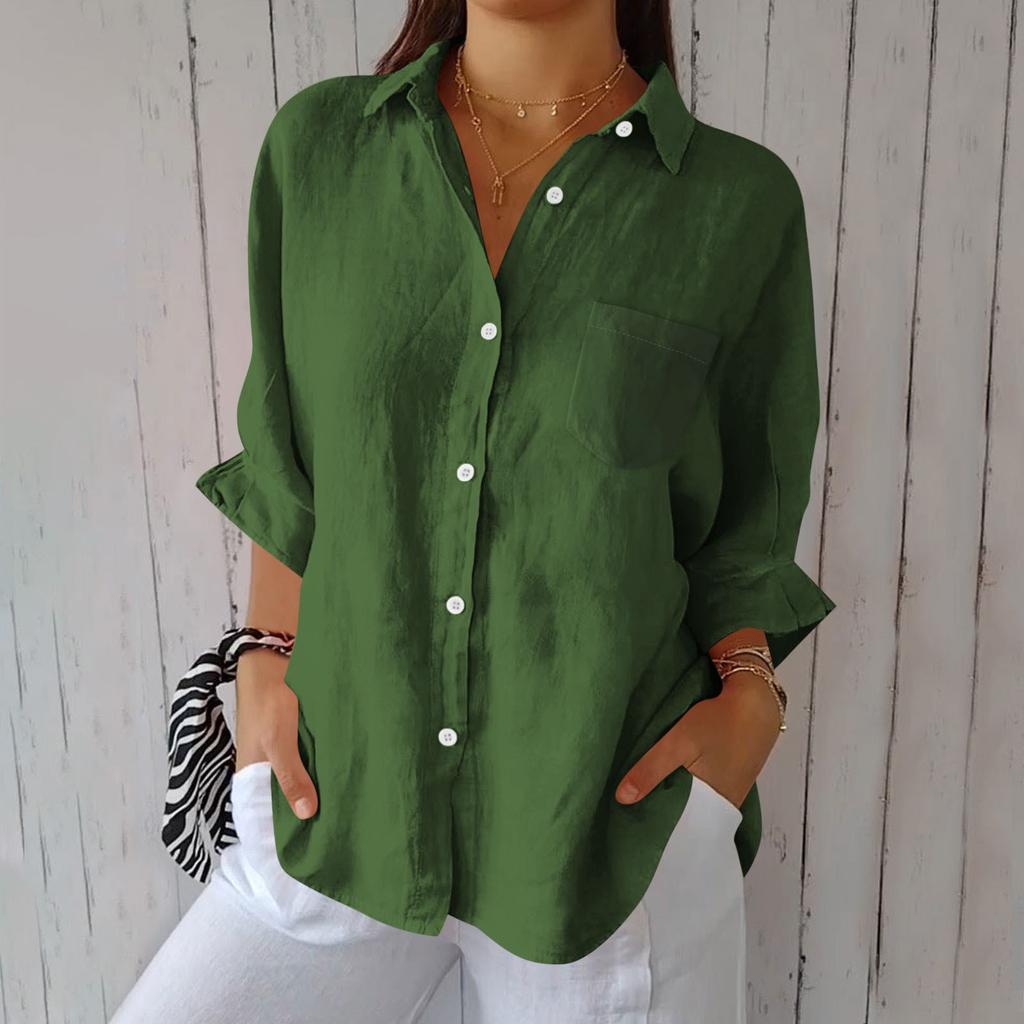 T Shirts For Women Pleated V-Neck Dressy Casual Blouses Printing Short Sleeve Summer Tops Loose Fit