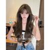 Womens Long Curly Wig Natural Sweet Realistic Full Head Cover Daily Hairpiece
