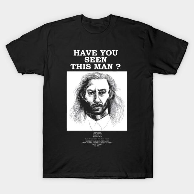 Asian Size Cotton Unisex Tshirt Print T-shirt Twin Peaks - Have You Seen This Man? T-shirt No-Cut Print Regular Fit