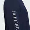 Adidas Warding Half High Neck Letter Long Sleeve T-Shirt Men Tops Navy IM6407
