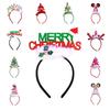 Merry Christmas Letter Crown Headband For Holiday Parties