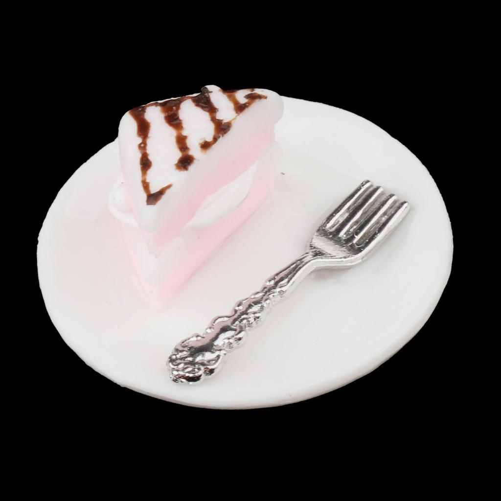 1/12 Dollhouse Food Cake Miniatures Kitchen for Kids Boys Girls
