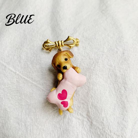 Brooch Pin Outfit Accessory Women Bow Cat Hug Branch Design