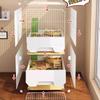 Large Hamster Cage with Easy-Clean Drawers Luxury Villa Habitat Spacious Rodent Enclosure Landscape Design Dedicated Pet Home