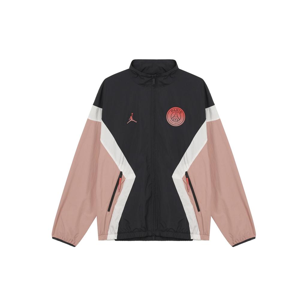 Jordan Paris Saint Germain FW24 Jacket Men's Rusty Pink/Gray Black/Sail White/Infrared Red FV7741-685