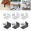 Wall Shelf Brackets for Home Organization - Set of 4